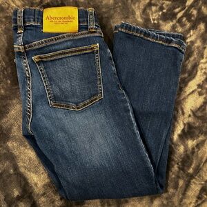 Abercrombie Kids Dark Blue Slim Jeans - Boys Size 7
